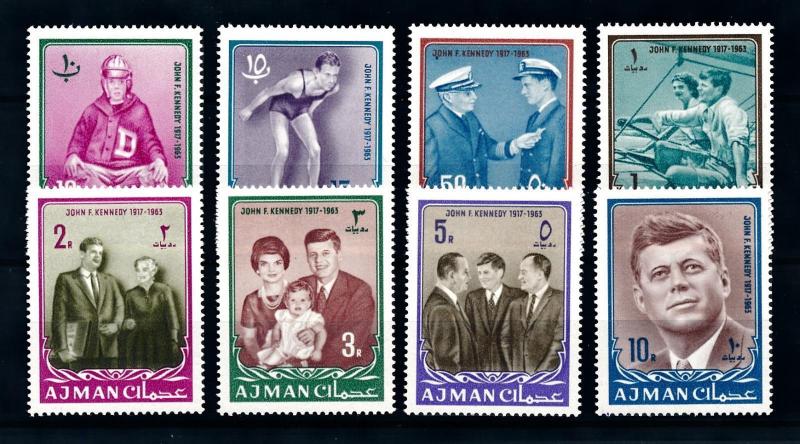 [93947] Ajman 1965 President John F. Kennedy  MNH