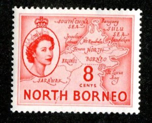 1954 North Borneo Sc#266 MLH* ( 1946 BCX2 )