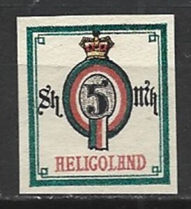 COLLECTION LOT 15190 HELIGOLAND #23 1879 MH HCV