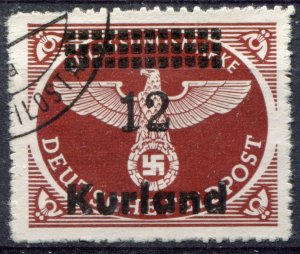 Germany Kurland  Mi.# 4B  used