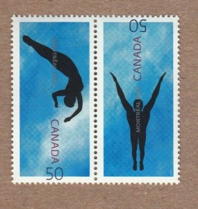SWIMMING DIVING BUTTERFLY STROKE = FINA MONTREAL = Canada 2005 #2114a MNH
