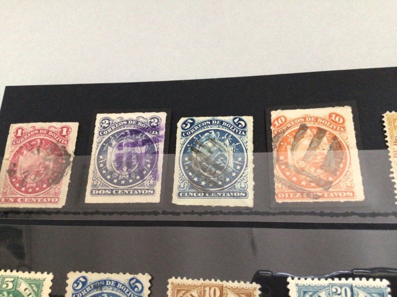 Bolivia early  Used Stamps Ref 64049 