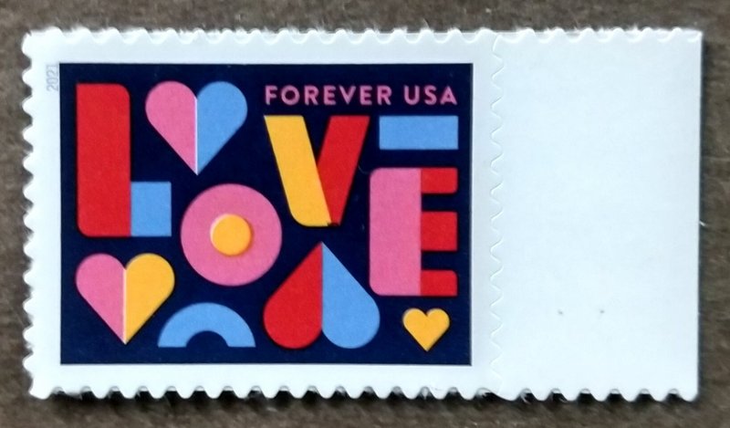 United States #5543 (55c) Love MNH (2021)