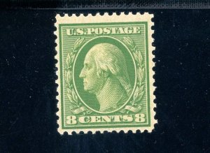 USAstamps Unused FVF US Serie of 1908 Washington Scott 337 OG MNH