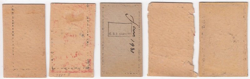 Canada Revenue 3/8¢ Excise Tax Matchbox Fronts EDDY'S MATCH CO.