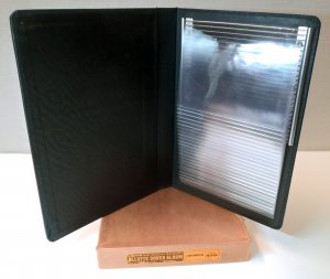 White Ace Allstyle EMPTY European Covers Archival Storage Album w/ Box (Fits 50)