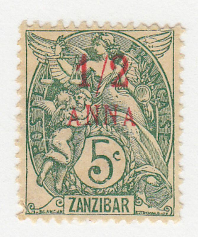 France-Offices in Zanzibar - 1902 - SC 39 - H - Thin