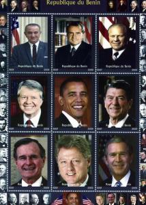 US PRESIDENTS Sheet Perforated Mint (NH)