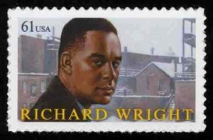 2009 Richard Wright Single 61c Postage Stamp, Sc# 4386, MNH, OG