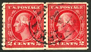 U.S. #492 USED PAIR