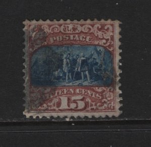 119 VF used neat cancel with nice color  cv $ 200 ! see pic !