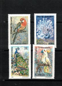 Romania Sc 4294-7 MNH Set of 1999 - Birds