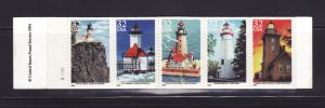 United States BK230 Complete Booklet MNH Lighthouses