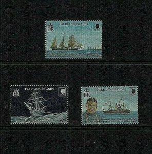 Falkland Islands: 2000 Sir Ernest Shackleton Commemoration, MNH set