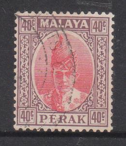 Malaya Perak 1938 Sc 94 40c Used