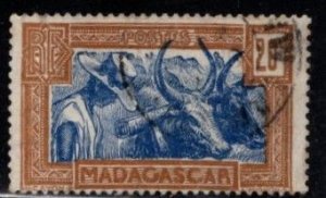 Madagascar - #153 Hova with Oxen - Used