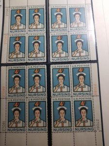 US 1190, MNH, matched plate blocks