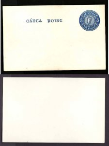 Ireland- cover-2p- id1-unused postal stationery postal card-