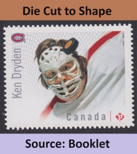 Canada 2867i NHL Great Canadian Goalies Ken Dryden P DCTS single MNH 2015