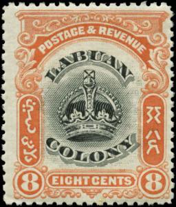 Labuan Scott #102 Mint  Catalogs $15