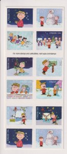 U.S.: Sc #5021, A Charlie Brown Christmas, Forever, MNH, Booklet of 20 (S30245)