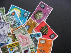 Collection breakup! BARBADOS 35 different to 1989, some mixed condition