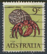 Australia  SC# 404 Hermit Crab  1966   SG 390  Used   as per scan 