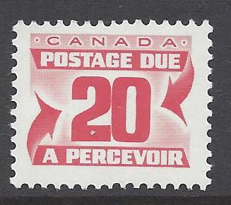 Canada Postage Due J38 MNH 20cent
