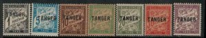 French Morocco 1918 SC J35-41 Mint Set 