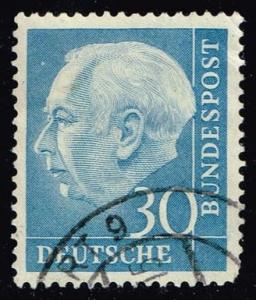 Germany #712 Theodor Heuss; Used