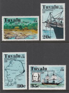 Tuvalu 54-57 MNH VF