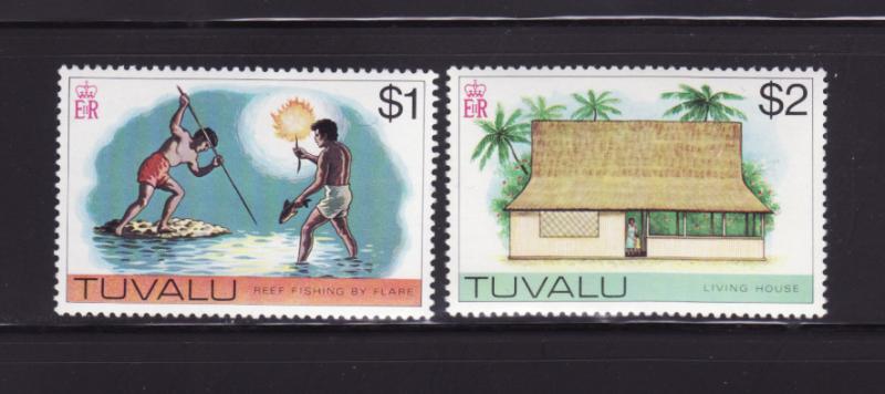 Tuvalu 35-36 MNH Various