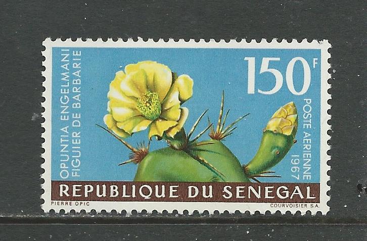 Senegal #C54 MNH Flowering Cactus CV$5