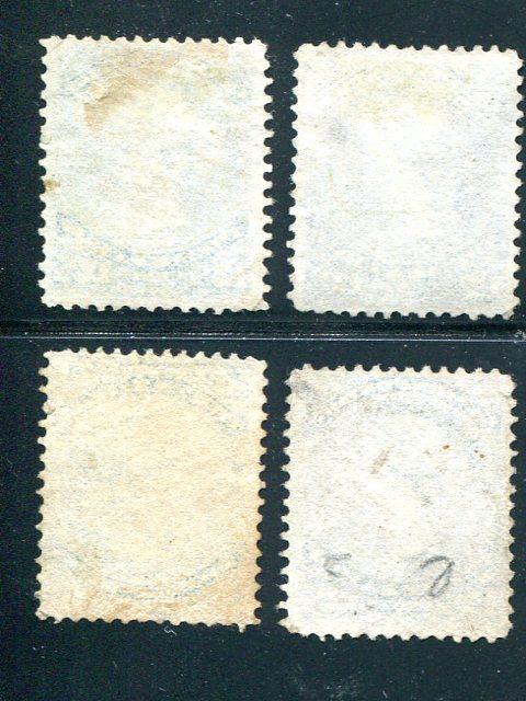 Canada #28,b,i,ii  Used  F-VF  - Lakeshore Philatelics 