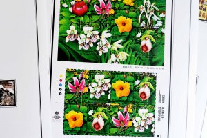 COLOR PRINTED SOUTH KOREA 2000-2010 STAMP ALBUM PAGES (98 illustrated pages)