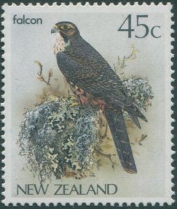 New Zealand 1982 SG1290 45c Falcon MNH