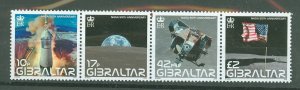 Gibraltar #1157a-1157d   (Space)