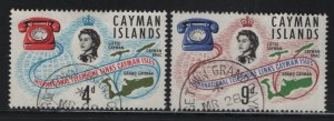 CAYMAN ISLANDS  189-190   USED   SET