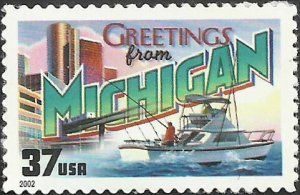 # 3717 MINT NEVER HINGED ( MNH ) MICHIGAN