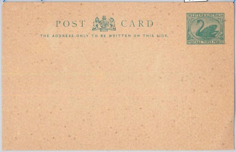 65801 - WESTERN AUSTRALIA - Postal History -  POSTAL STATIONERY CARD   H & G # 4