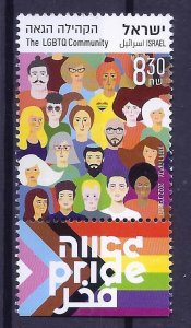 ISRAEL 2022 STAMPS THE LGBTQ COMMUNITY PRIDE MNH