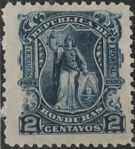 Honduras, #88  Mint No Gum From 1895
