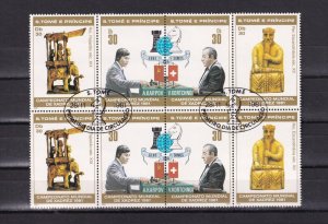 SA03 Sao Tome and Principe 1981 World Chess Championship, Meran block used