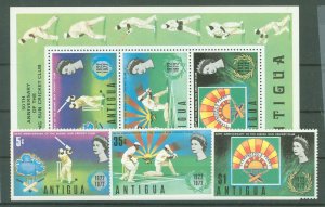 Antigua #297-299/299a Mint (NH) Single (Complete Set) (Sports)