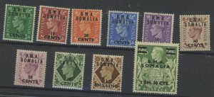 Great Britain #10-19 Unused