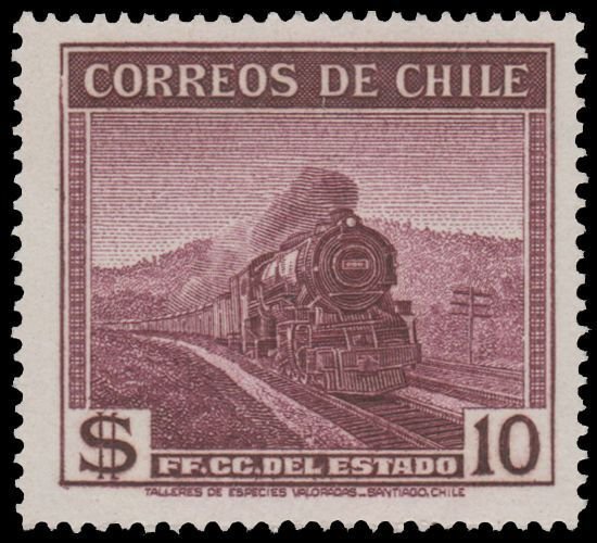 CHILE STAMP YEAR 1940. SCOTT # 209. MINT.