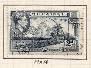 Gibraltar 1938-51 Early Issue Fine Used 2d. NW-159556