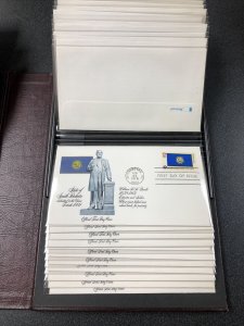 US 50 State Flags First Day Cover 