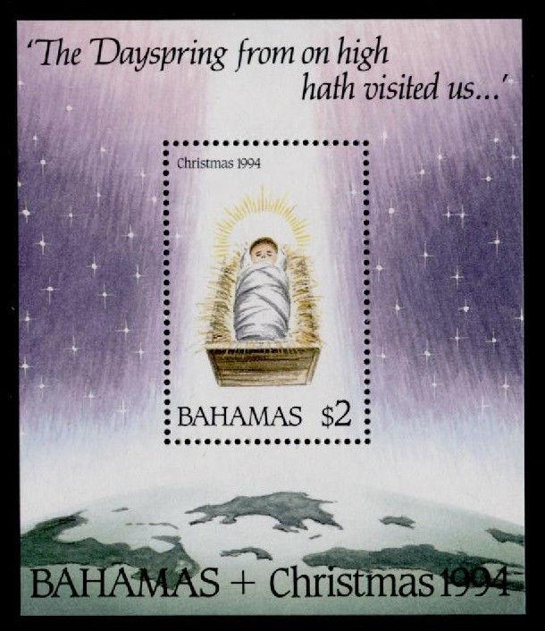 Bahamas 817-21 MNH Christmas, Angel