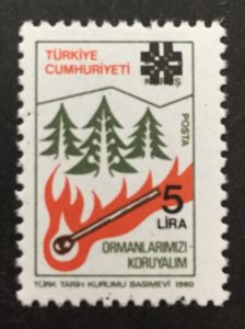 Turkey 1980 #2148, Forest Conservation, MNH.